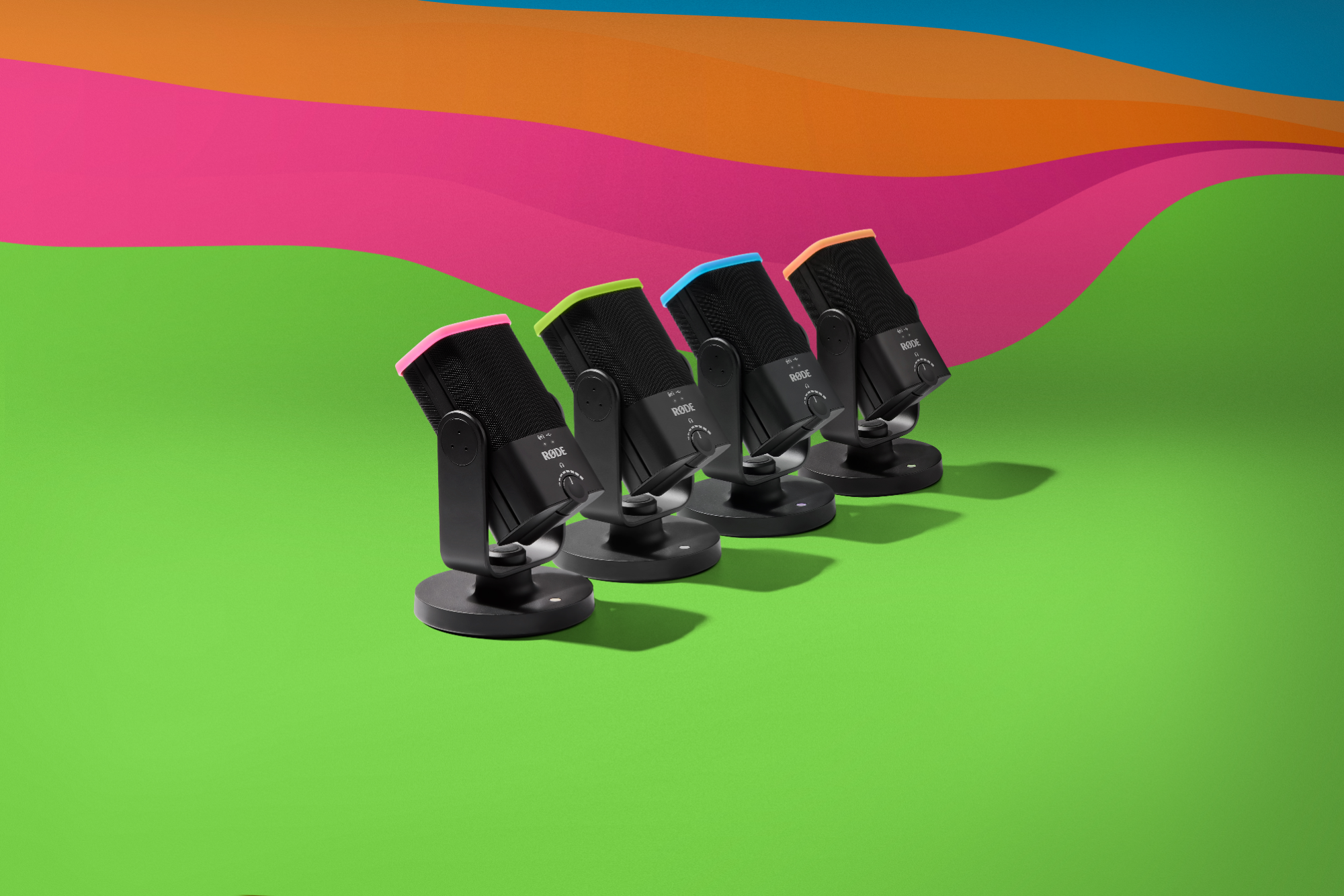 RØDE COLORS1 színjelölő szett NT-USB Mini mikrofonhoz, 4db-6
