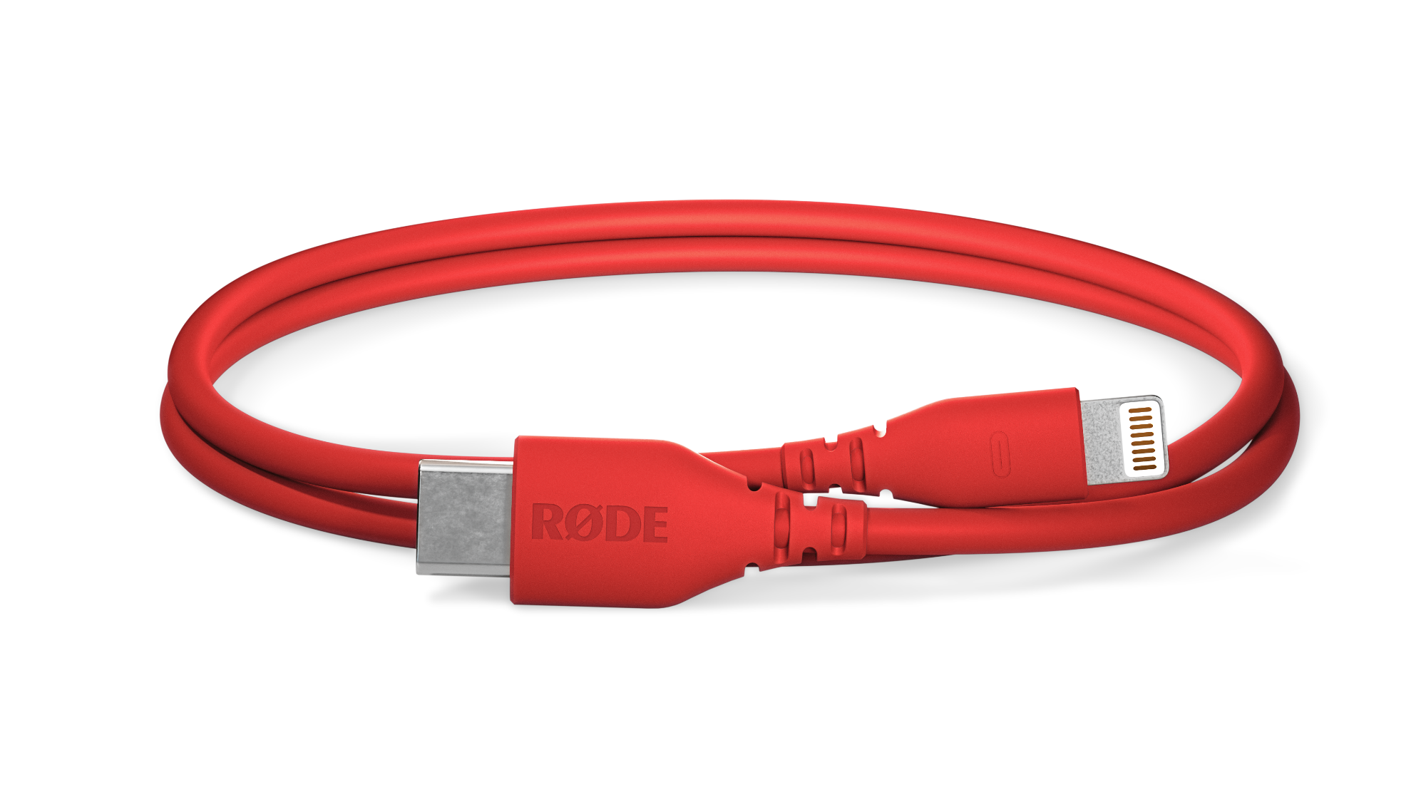 RØDE SC21-R USB-C - Lightning átalakító kábel, 0.3m, piros-0