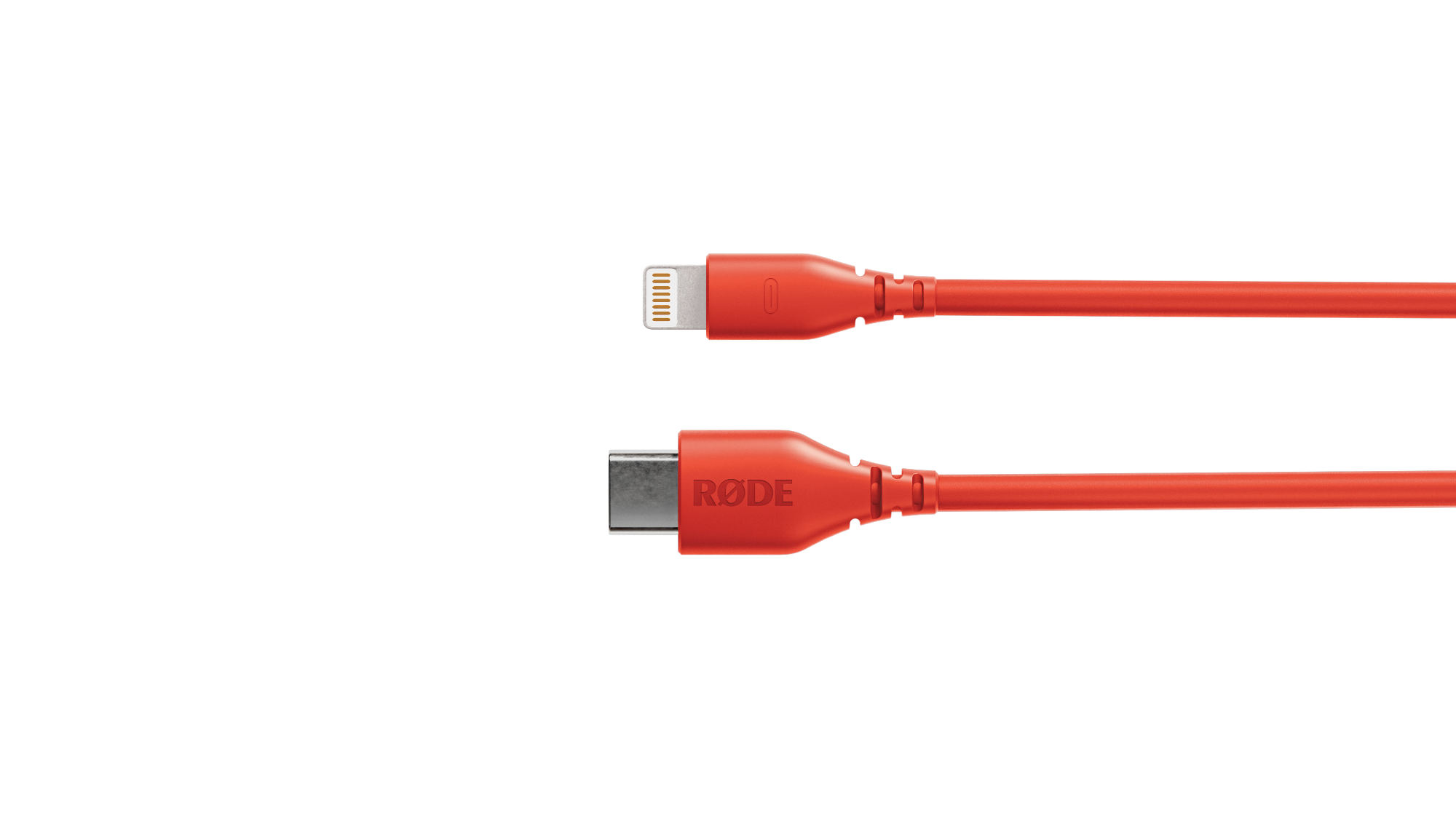 RØDE SC21-R USB-C - Lightning átalakító kábel, 0.3m, piros-2