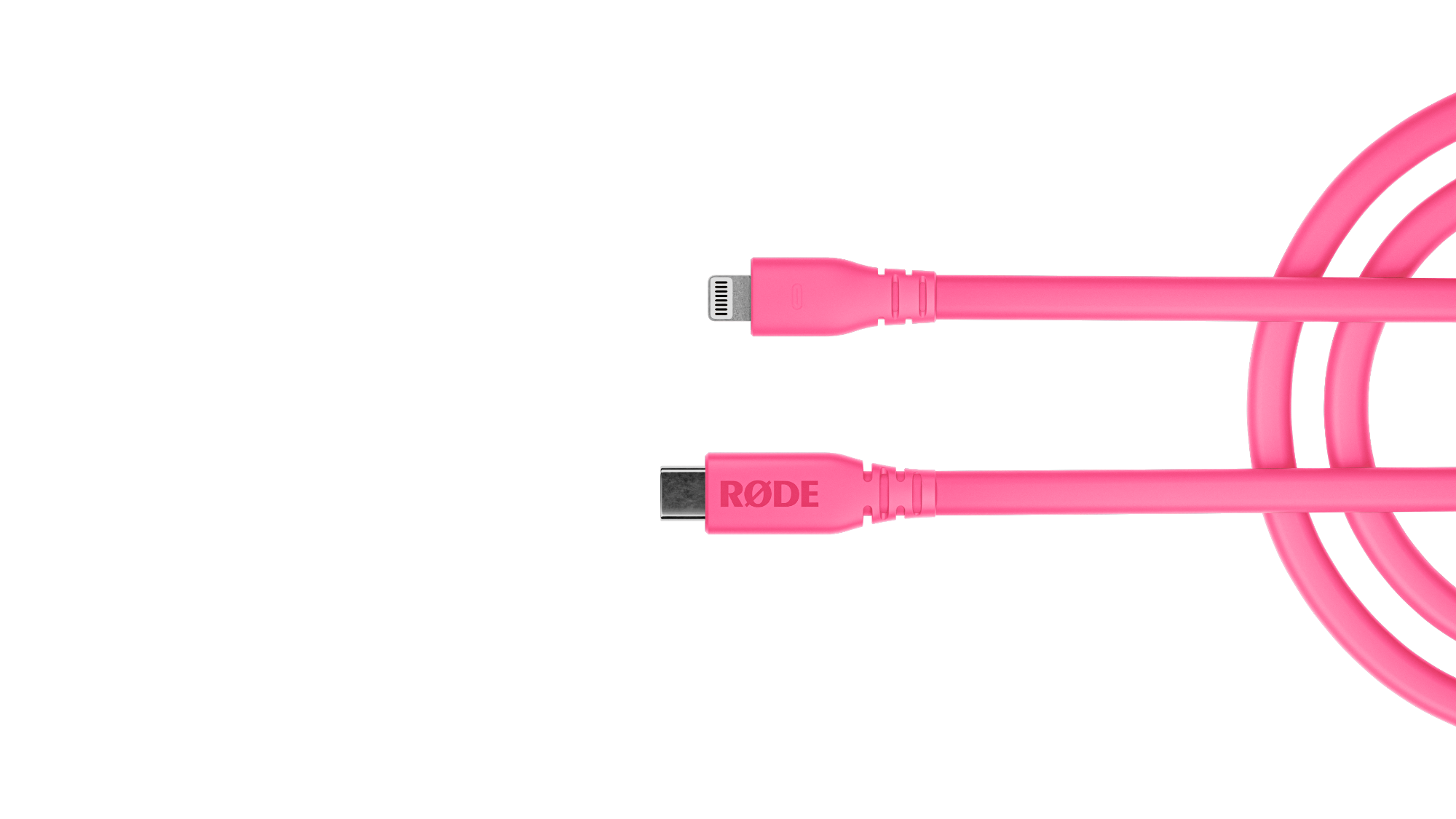 RØDE SC19-P  USB-C - Lightning átalakító kábel, 1.5m, rózsaszín-2