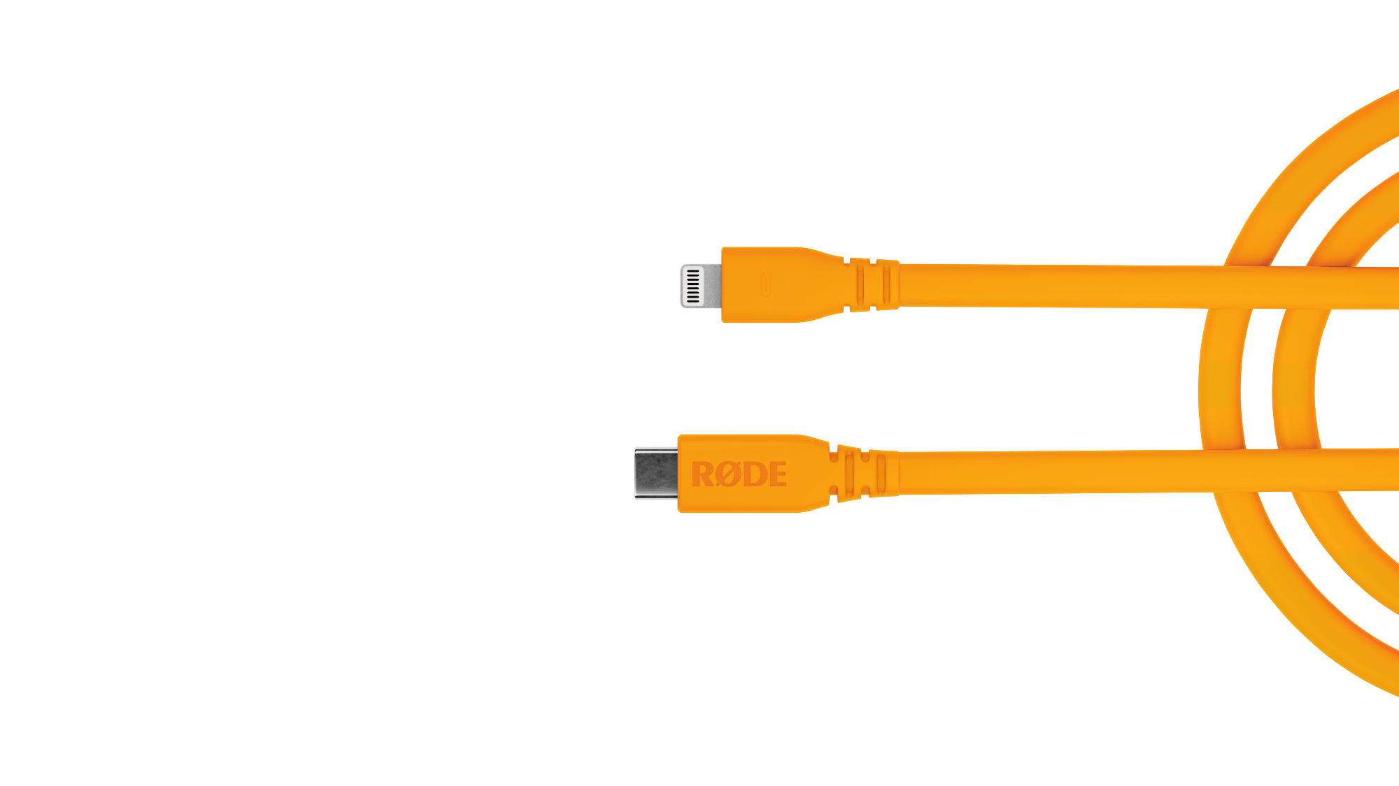 RØDE SC19-O  USB-C - Lightning átalakító kábel, 1.5m, narancssárga-2
