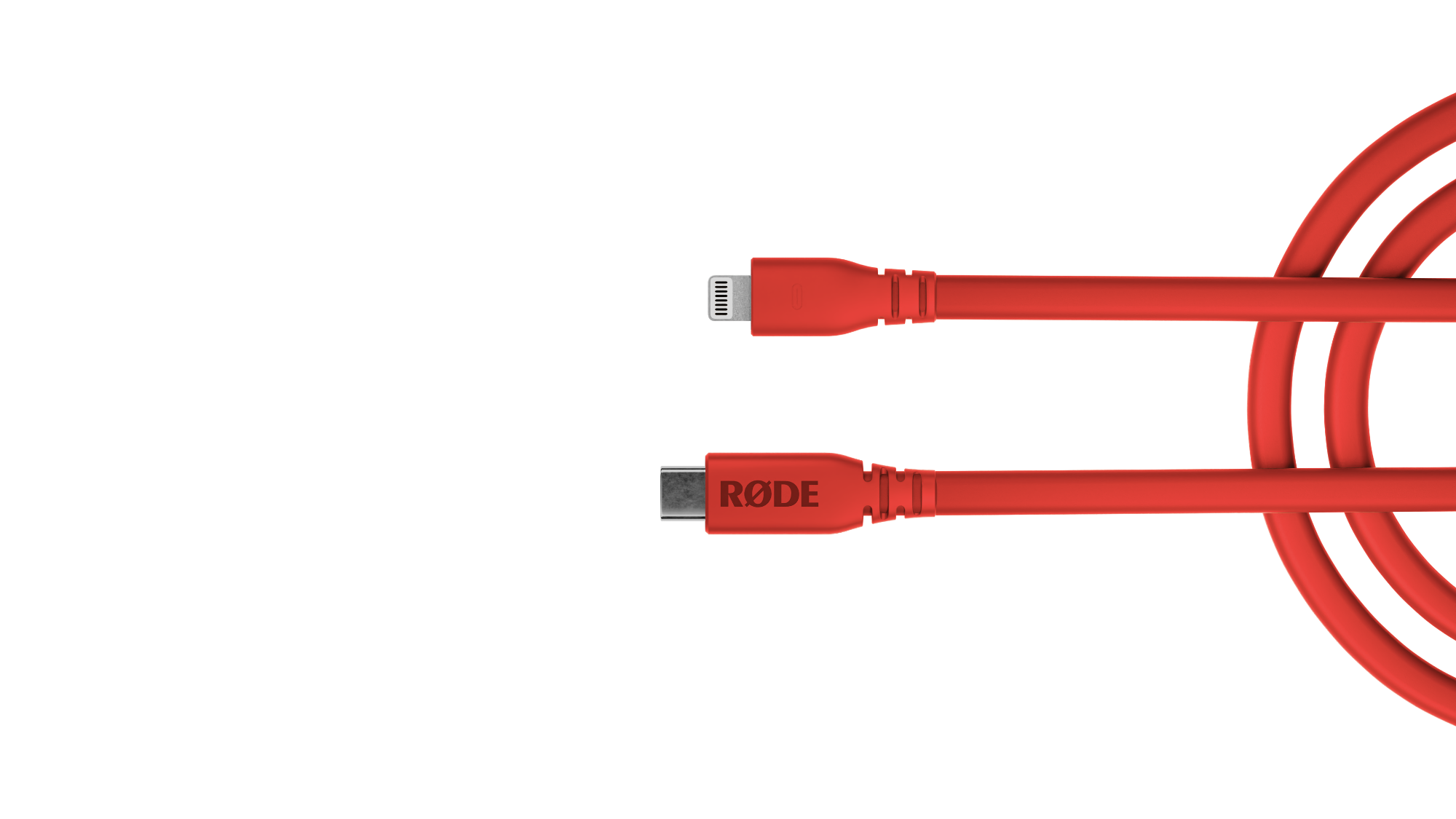 RØDE SC19-R  USB-C - Lightning átalakító kábel, 1.5m, piros-2