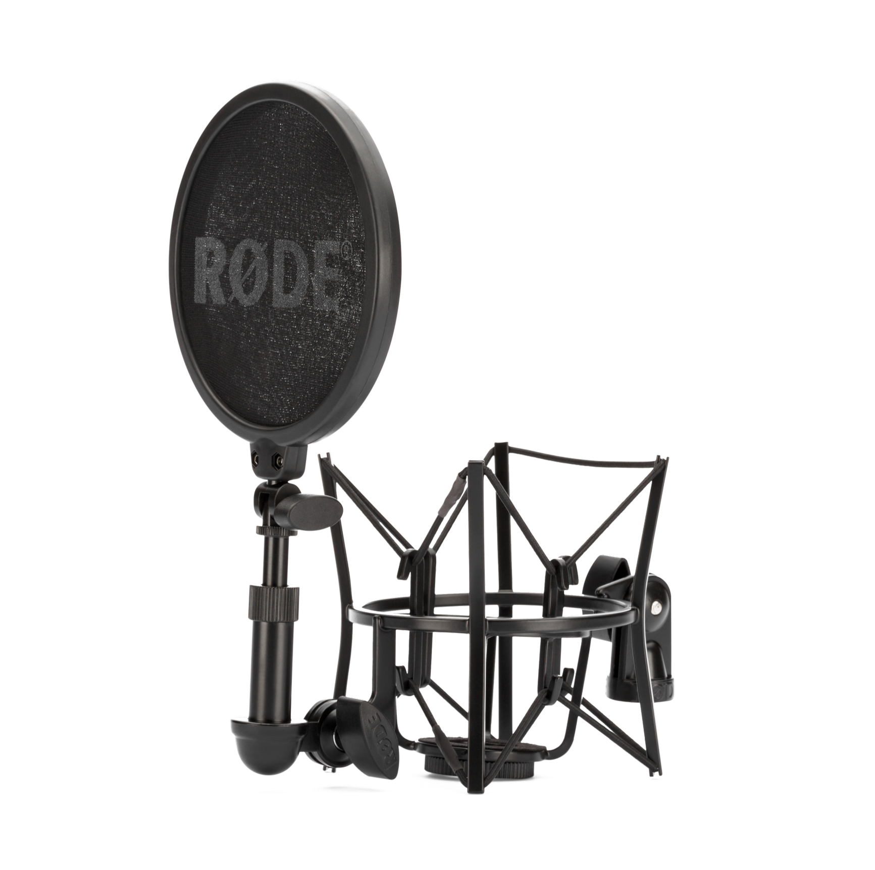 RØDE SM6 rezgésgátló mikrofonfogó pop-filterrel stúdió mikrofonokhoz-0