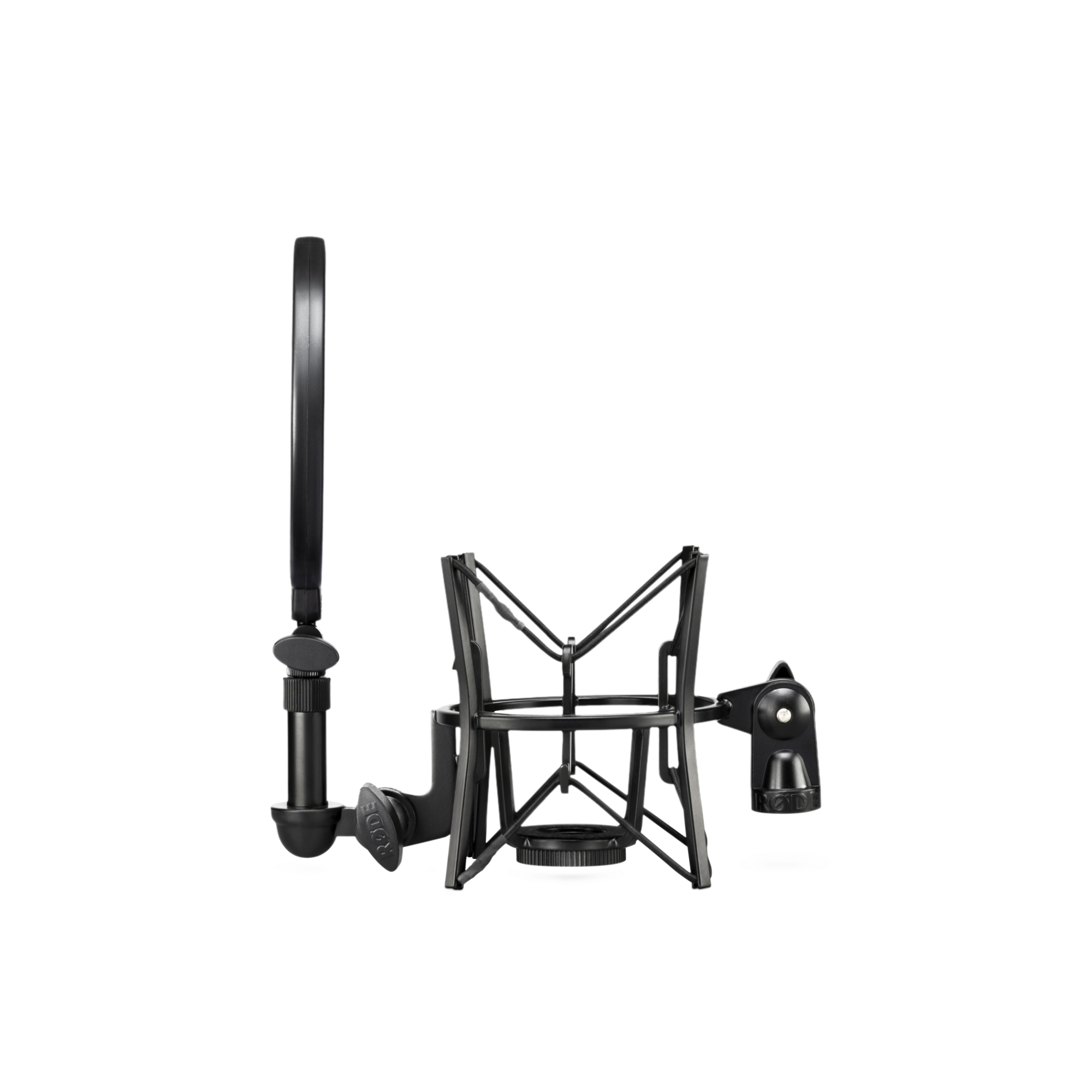 RØDE SM6 rezgésgátló mikrofonfogó pop-filterrel stúdió mikrofonokhoz-1