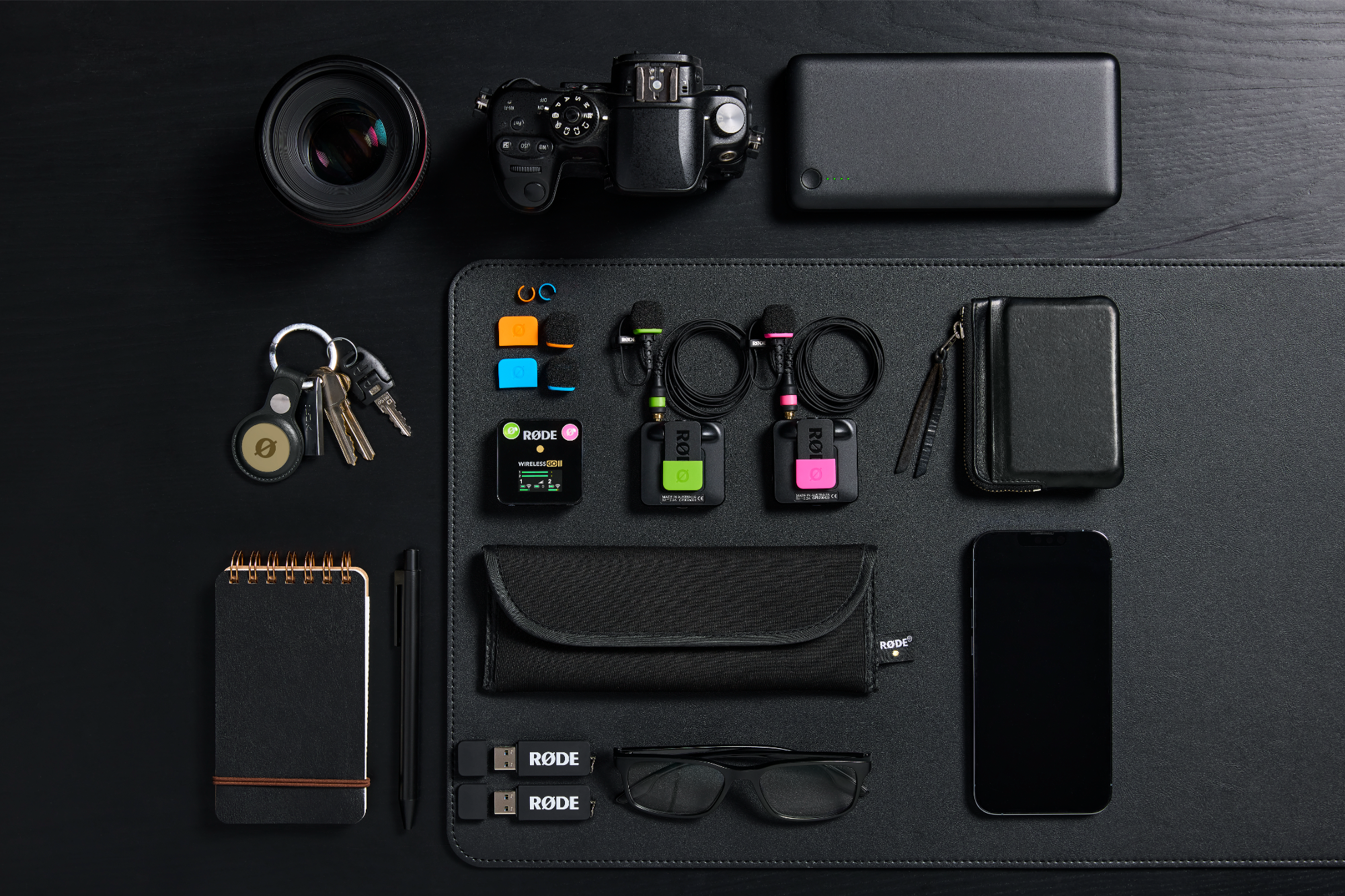 RØDE COLORS3 színjelölő szett Wireless szériához és Lavalier II mikrofonhoz, 4db-3