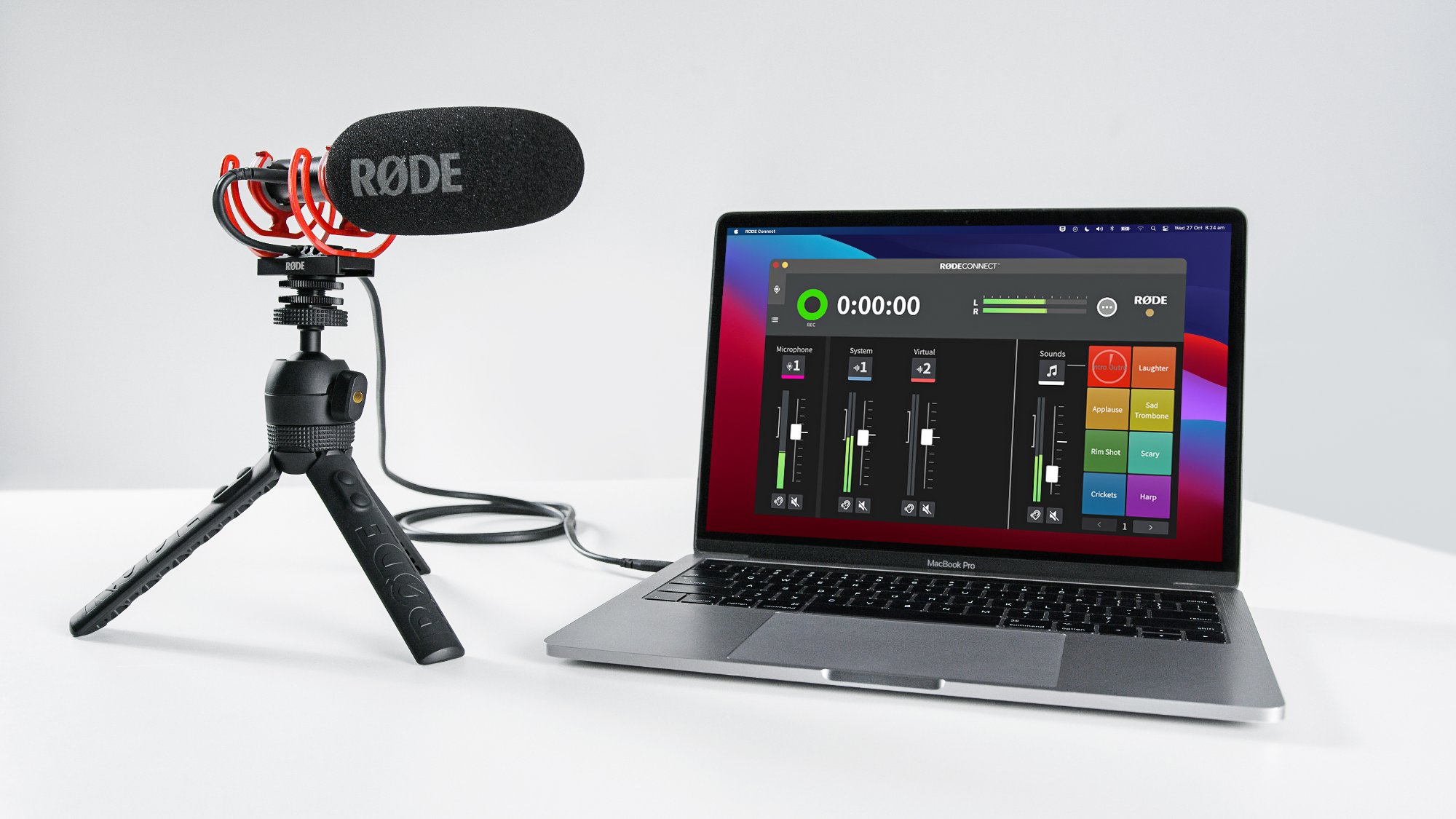 RØDE Tripod 2 asztali és kézi tripod mikrofon és kiegészítő állvány-3