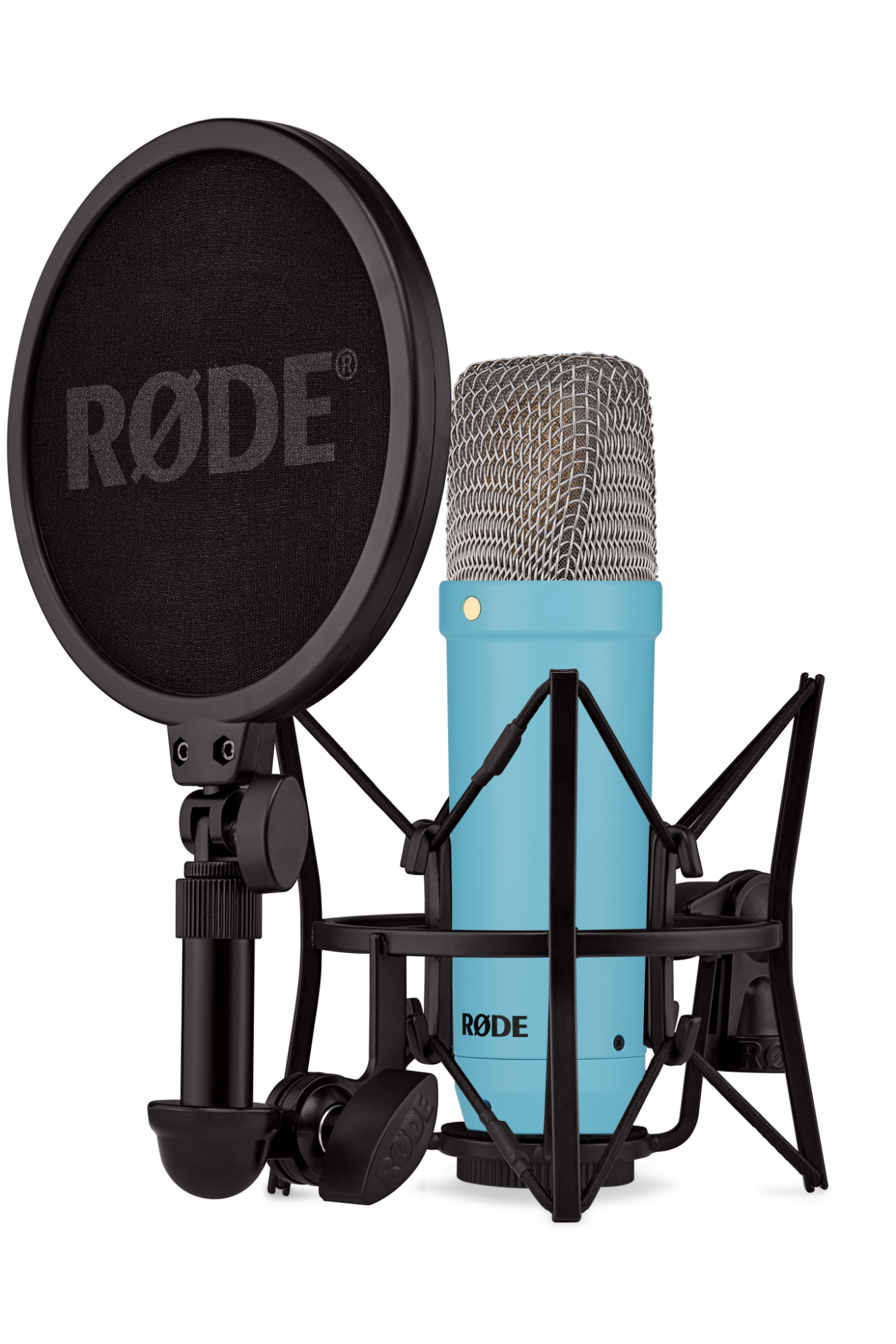 RØDE NT1 Signature Series kondenzátor stúdió mikrofon, kék-0