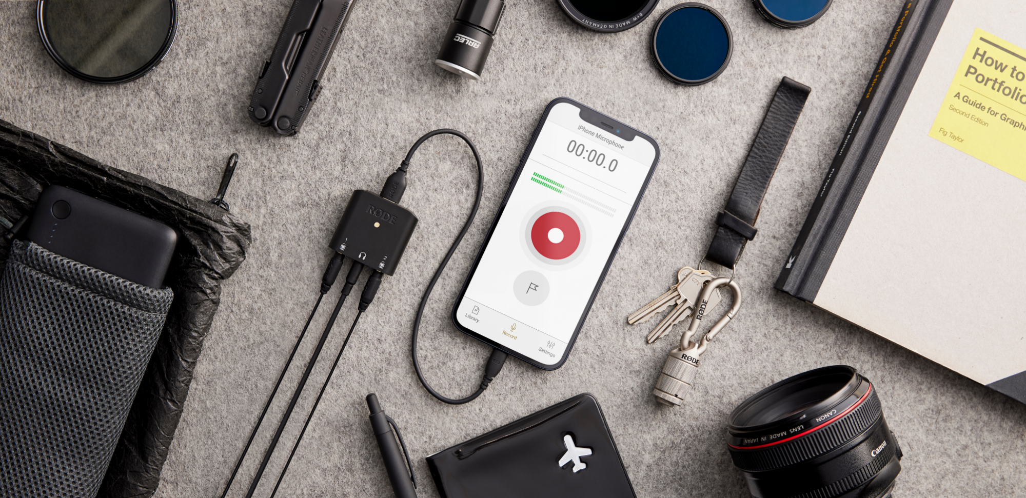 RØDE Thread Adaptor Kit menetátalakító készlet-6