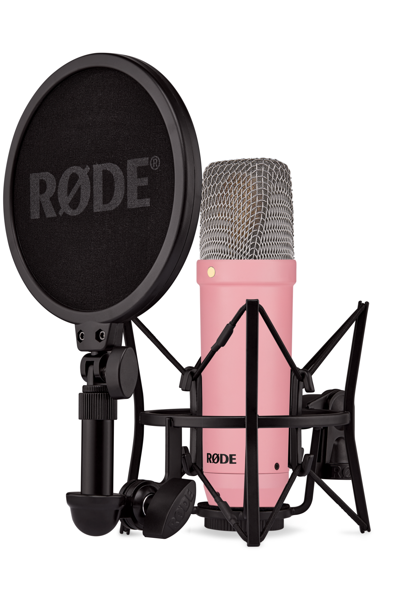 RØDE NT1 Signature Series kondenzátor stúdió mikrofon, rózsaszín-0
