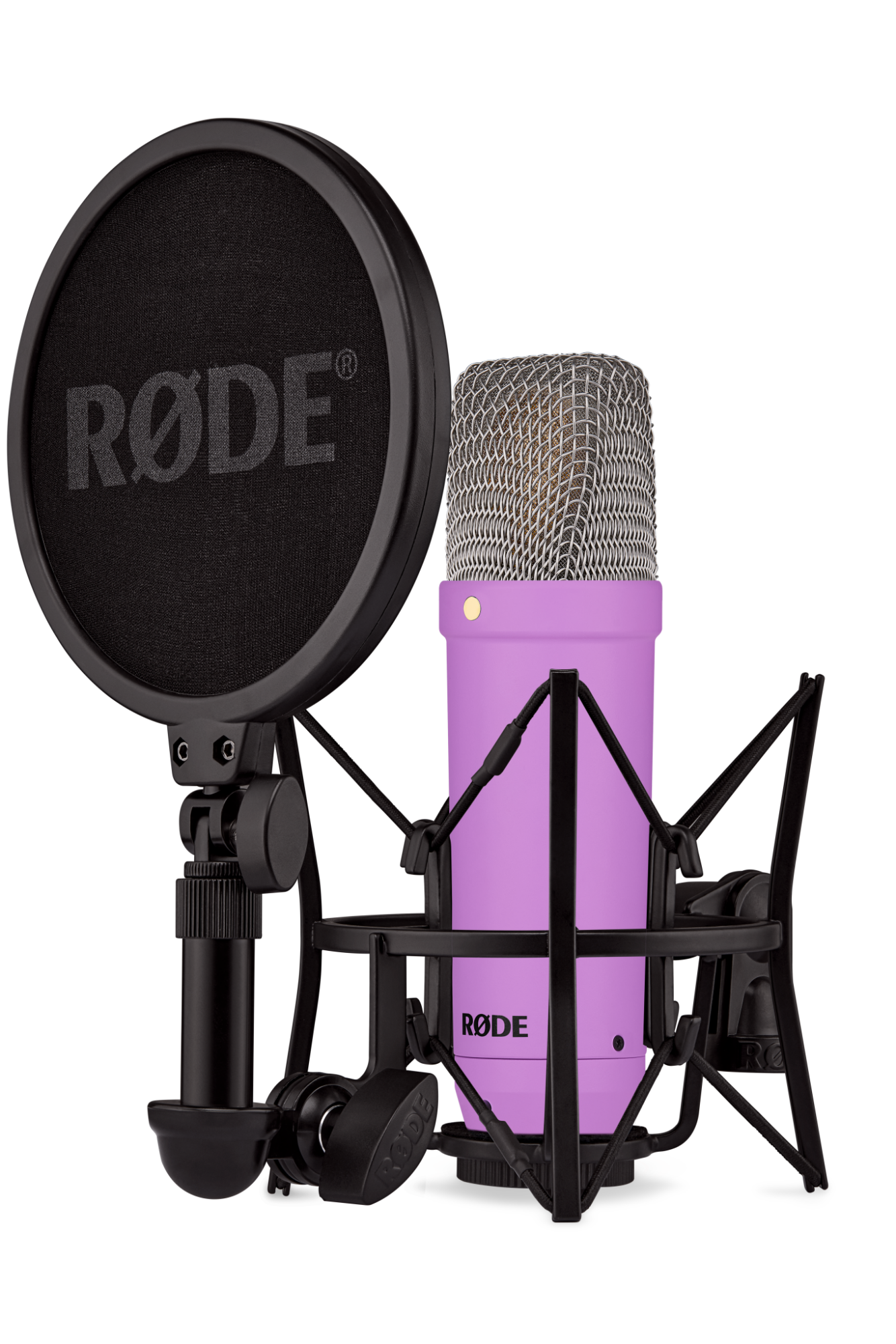 RØDE NT1 Signature Series kondenzátor stúdió mikrofon, lila-0