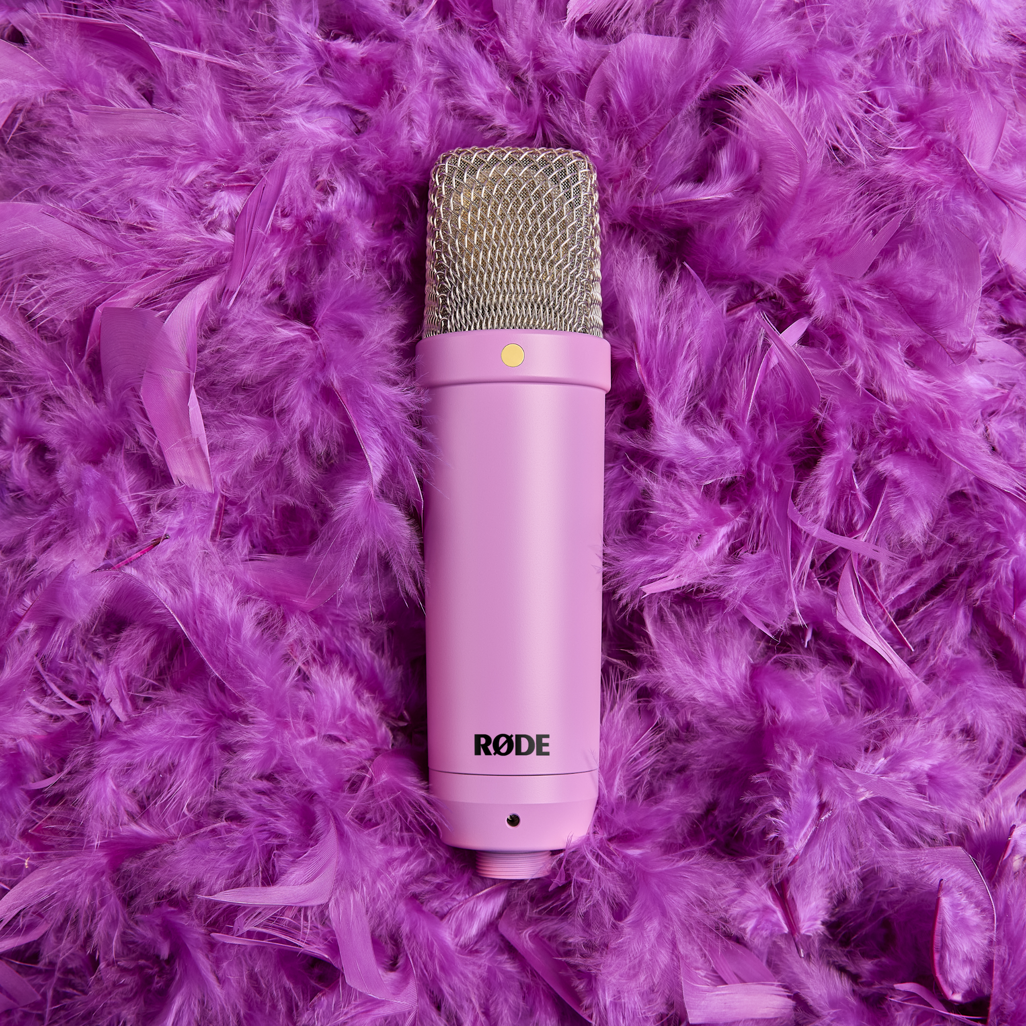 RØDE NT1 Signature Series kondenzátor stúdió mikrofon, lila-1