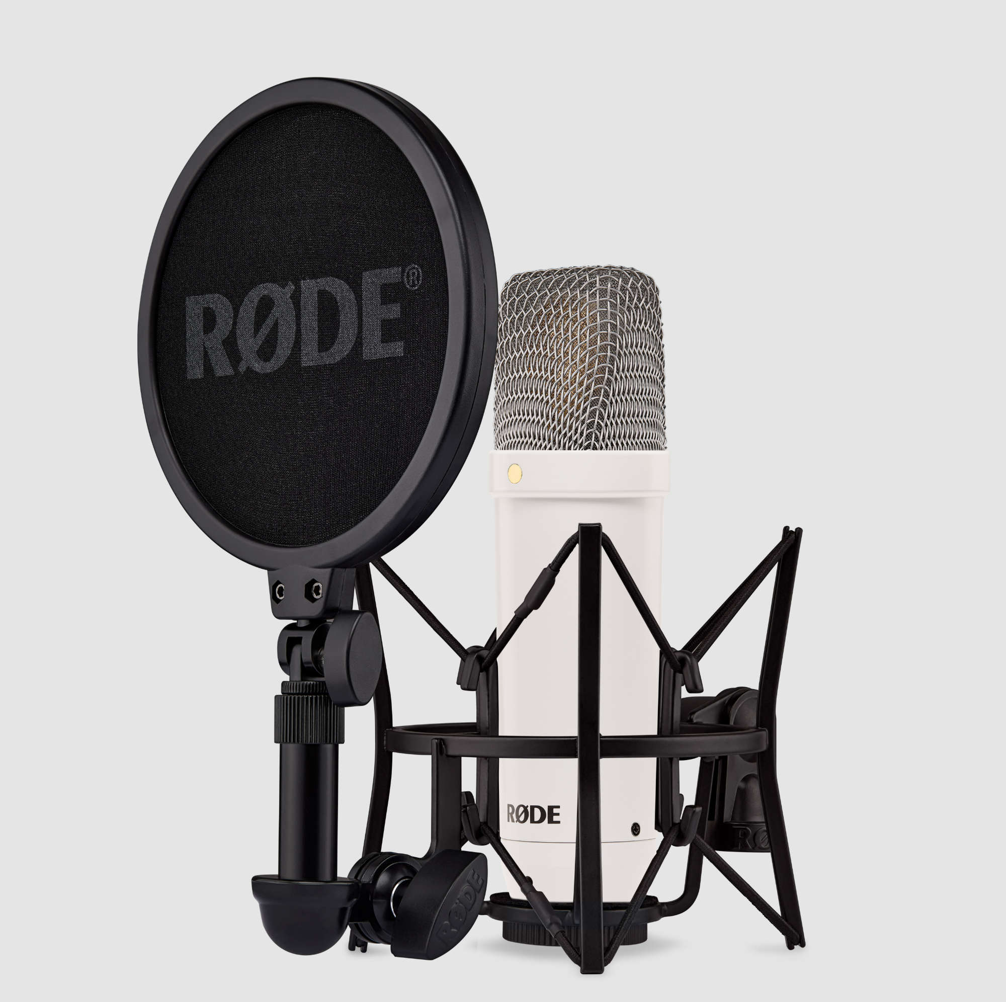 RØDE NT1 Signature Series kondenzátor stúdió mikrofon, fehér-0