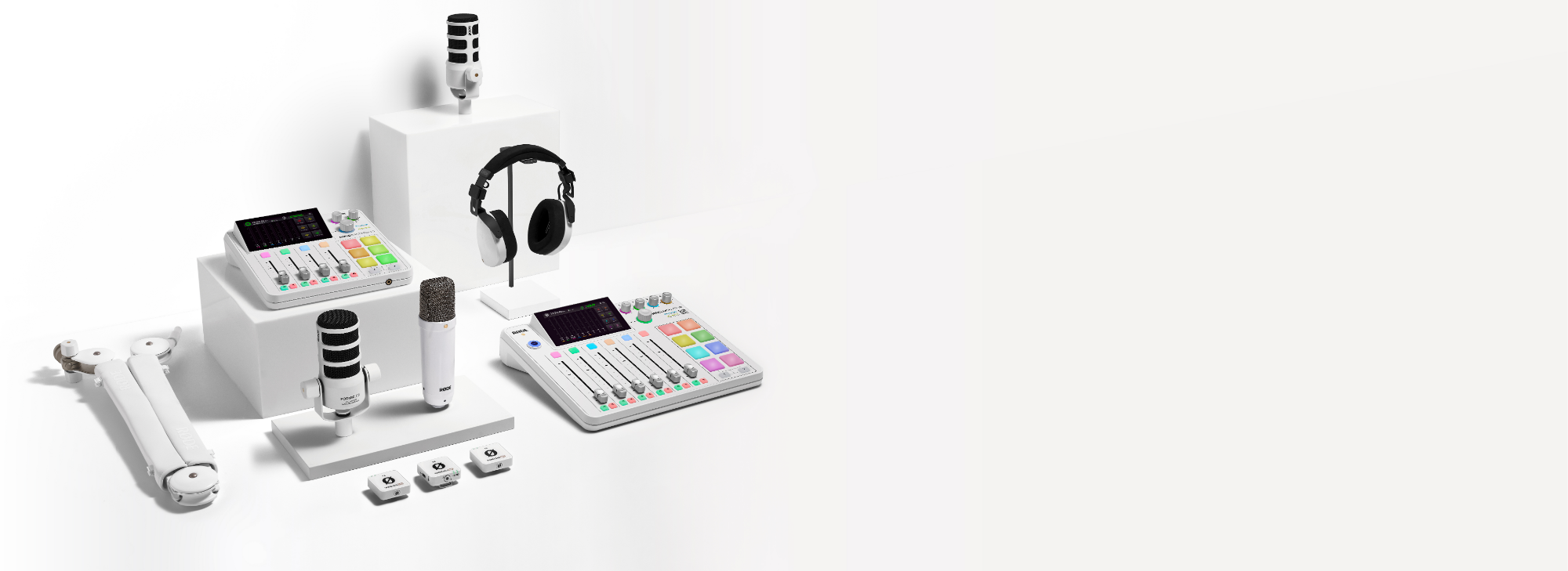 RØDE NT1 Signature Series kondenzátor stúdió mikrofon, fehér-3