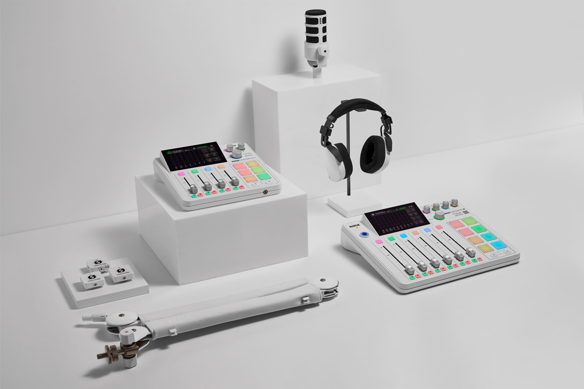 RØDE PSA1+  professzionális stúdió mikrofonkar, fehér-10