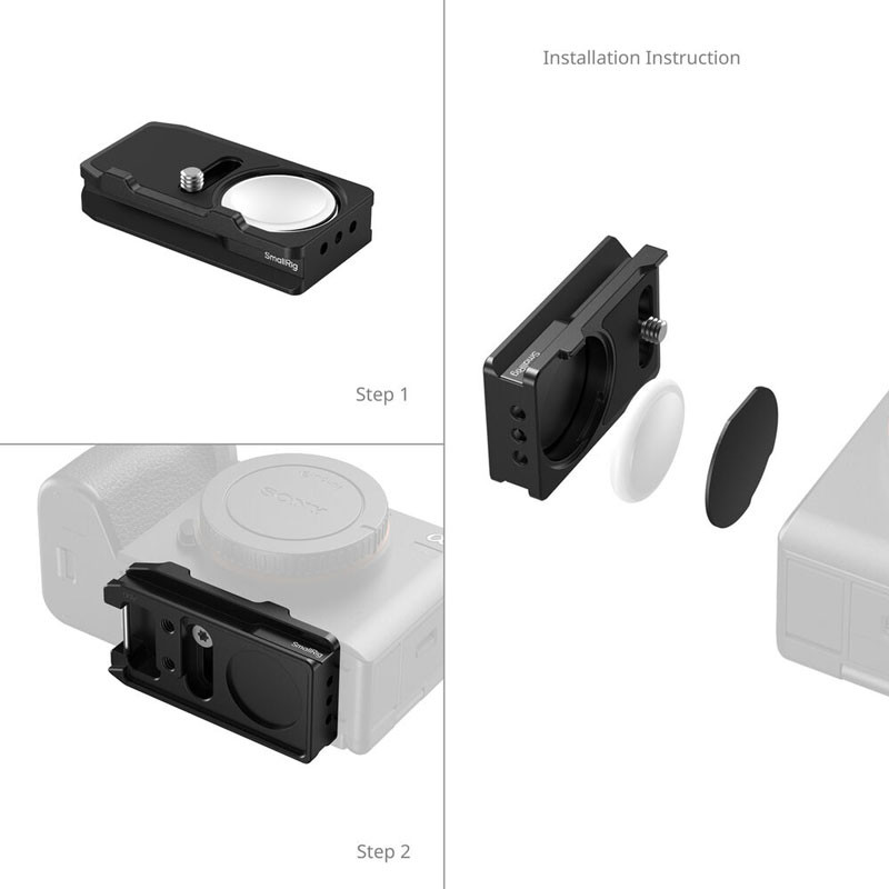 Smallrig 5423 Arca-Swiss Mount Plate for Airtag for Sony-1