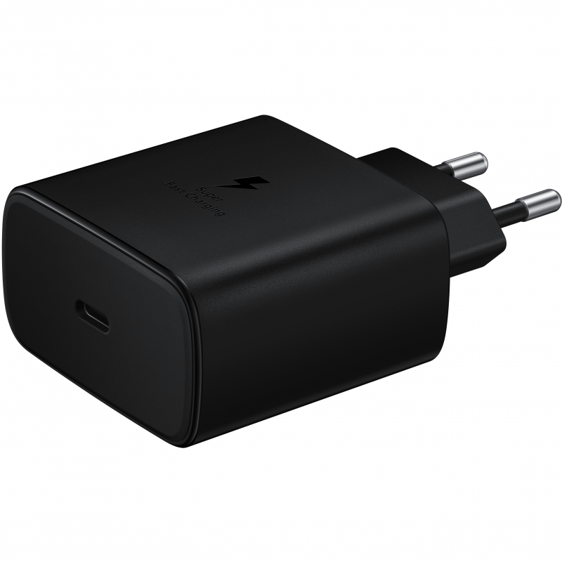 Hálózati Töltő Samsung EP-TA845 + DA705BBE, 45W, 4.05A, 1 x USB-C, USB-C kábellel, Fekete-2