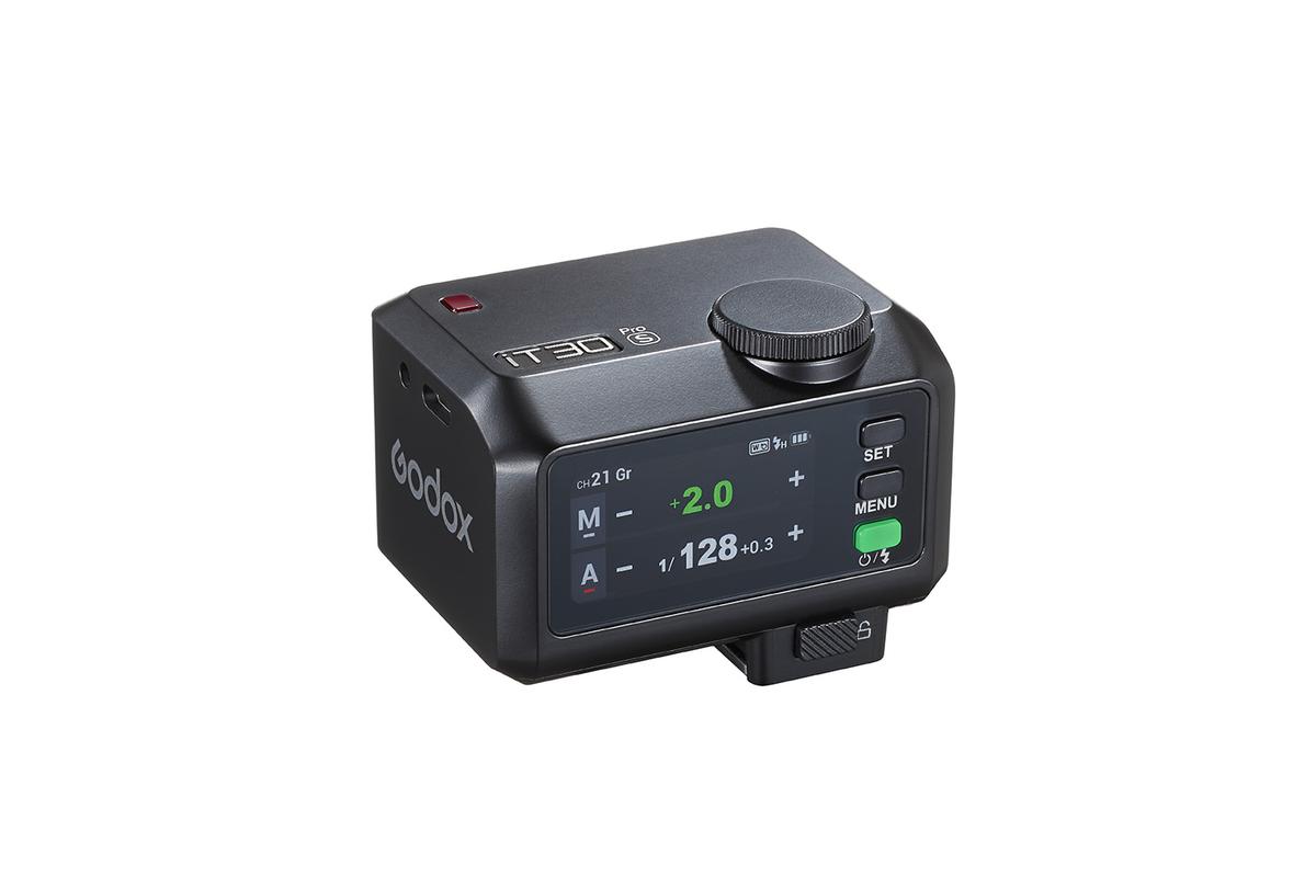 Godox iT30Pro Fuji fényképezőgép vaku - Fekete-0