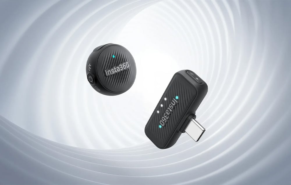 Insta360 Mic Air (1 TX + 1 RX) vezeték nélküli mikrofon szett-4