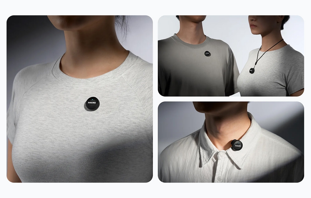Insta360 Mic Air (1 TX + 1 RX) vezeték nélküli mikrofon szett-12