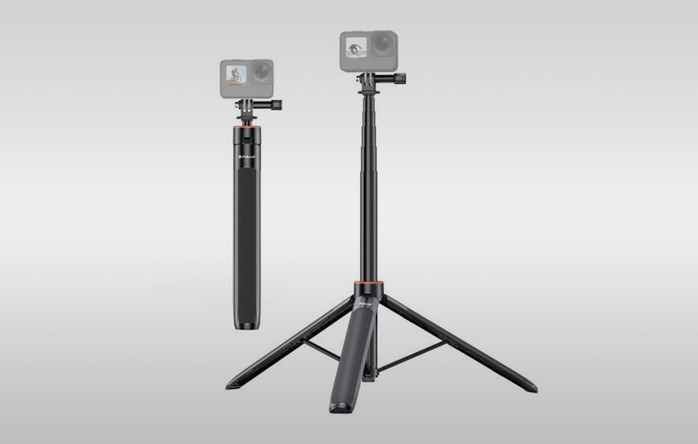 Puluz tripod sportkamerákhoz (1,4m)-5