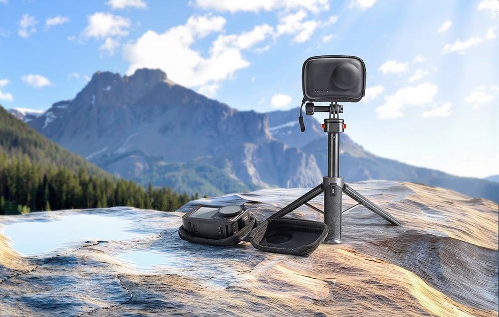 Ugreen LP912 védőtok DJI Osmo Action 5 Pro / 4 / 3 kamerához (fekete)-4