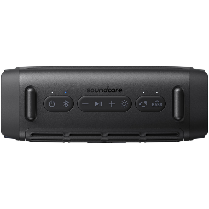 Anker SoundCore Boom 3i Bluetooth Hangszóró, 50W, RGB, Vízálló, Fekete D5100010-3