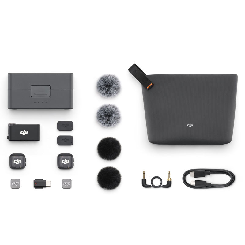 DJI Mic 3 (2 TX + 1 RX + töltőtok)-4