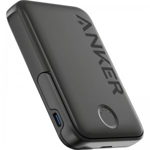 Powerbank Anker 322 MagGo, 5000mAh, 7.5W, Black A1618G11