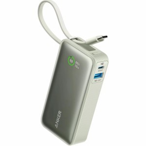 Anker Nano, 10000mAh, 30W, QC + PD, Zöld Powerbank
