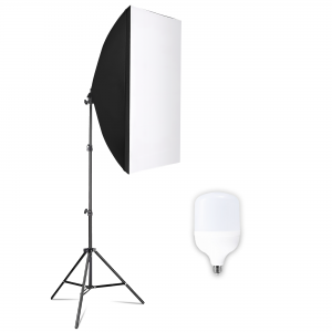 Softbox LED 30W, 2m állvánnyal