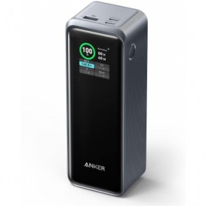 Powerbank Anker Prime, 27650mAh, 250W, QC + PD, Fekete A1340011