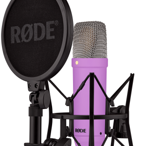 RØDE NT1 Signature Series kondenzátor stúdió mikrofon, lila