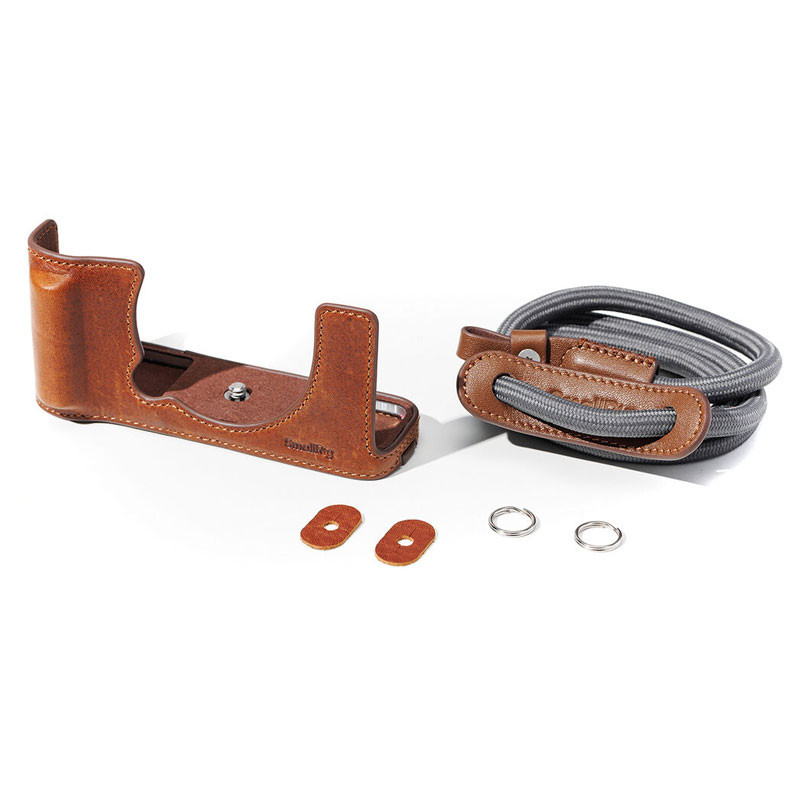 Smallrig 5449 Leather Case Kit for Fujifilm X-E5 Brown-0
