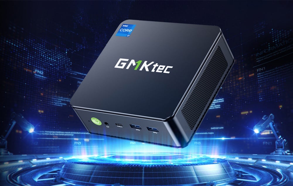 MINI PC GMKtec K7 PLUS Intel i7-13620H 32GB RAM + 1TB-6