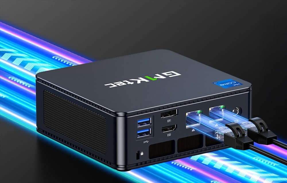 MINI PC GMKtec K7 PLUS Intel i7-13620H 32GB RAM + 1TB-3