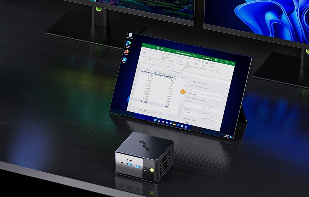 EVO-X1- AMD Ryzen AI 9 HX 370 - 32GB RAM + 1TB SSD MiniPC-3