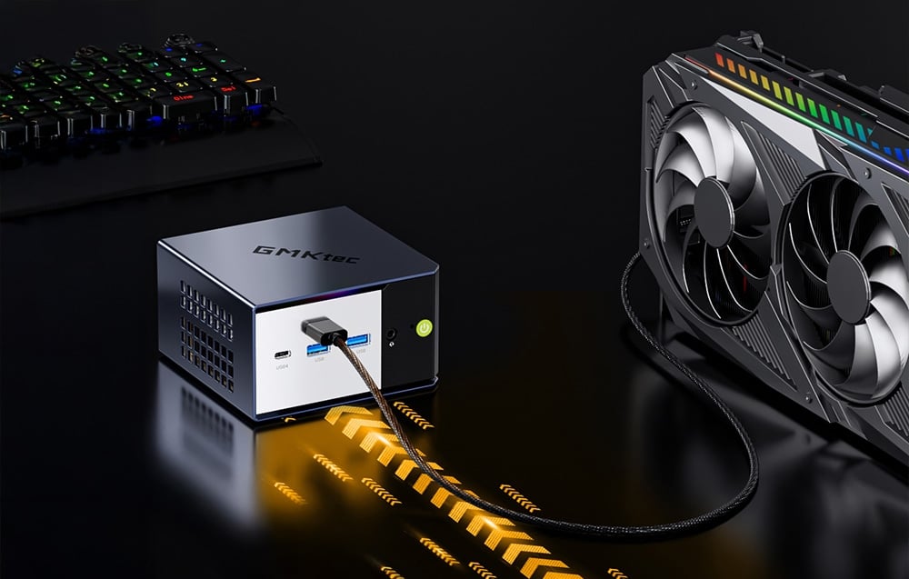 EVO-X1- AMD Ryzen AI 9 HX 370 - 32GB RAM + 1TB SSD MiniPC-9