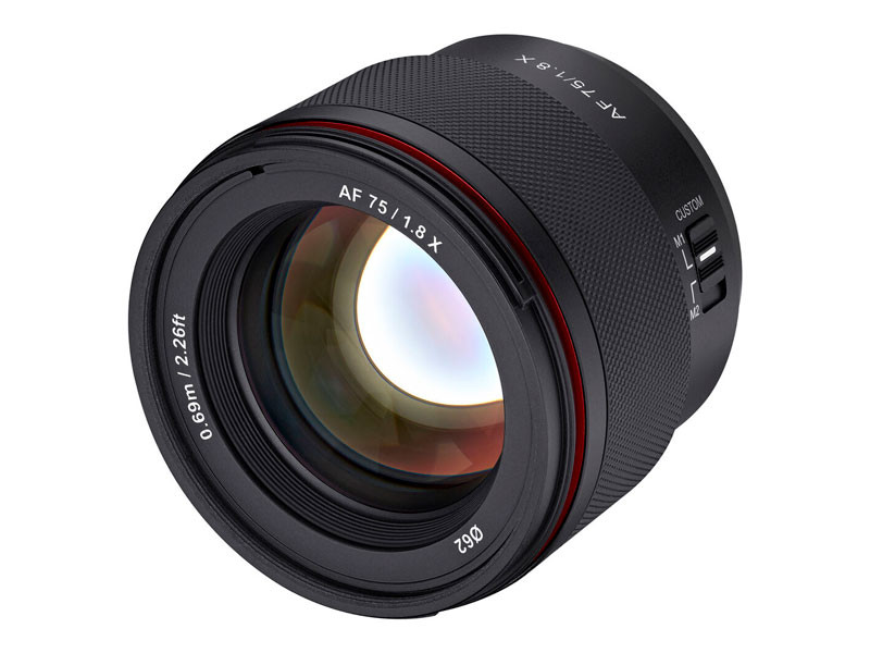 Samyang AF 75mm f/1.8 objektív (Fujifilm X)-1