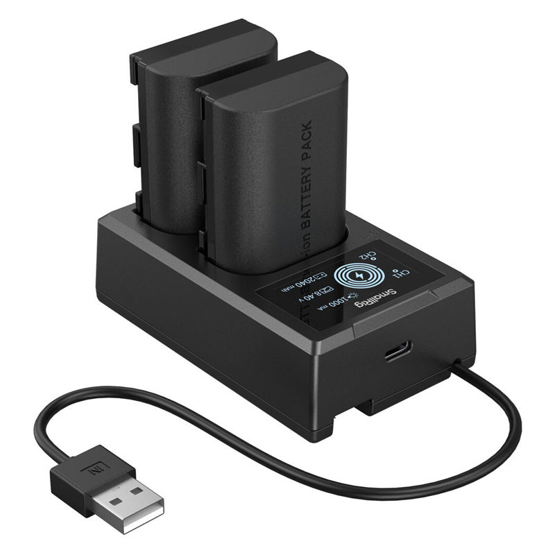 Smallrig 5409 Camera Battery and Charger Kit for Canon LP-E6P-0