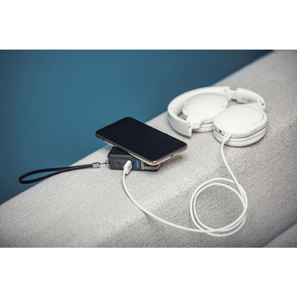 FORCELL F-ENERGY multifunkcionális töltő 20W 5 az 1-ben USB-C/villám kábellel, 10000mAh power bankkal és vezeték nélküli töltéssel 15W-8