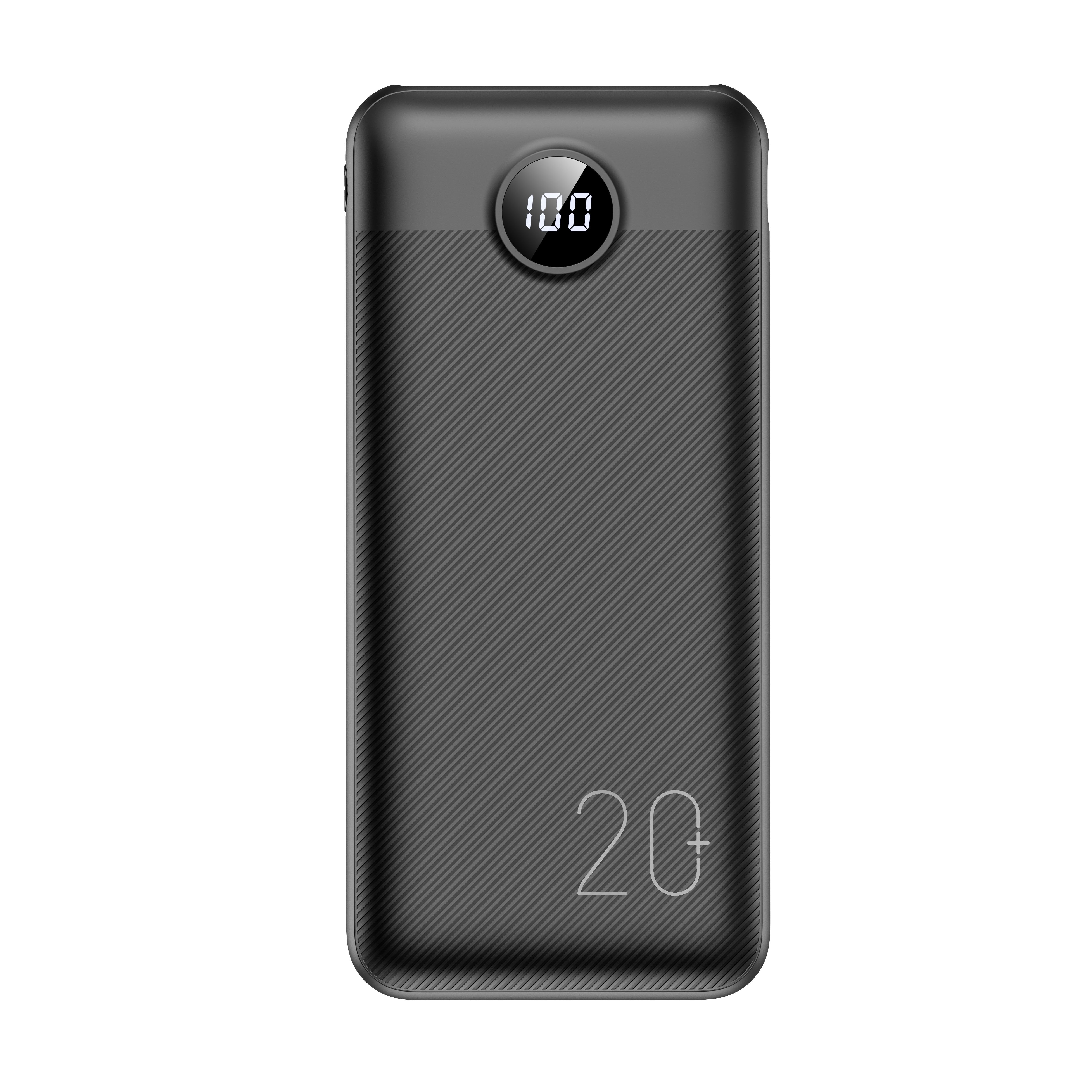 VEGER powerbank 20 000 mAh PD QC3.0 2A 20W L20S (VP2039PD / W2039PD) fekete-13