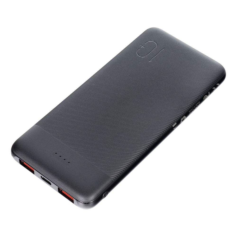 VEGER powerbank 10 000 mAh PD QC3.0 2A 20W A11S (W1133S) fekete-6