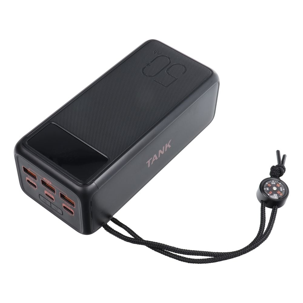 VEGER powerbank 56 000 mAh PD QC3.0 5A 130W Tank Boost (W5001C) fekete-9