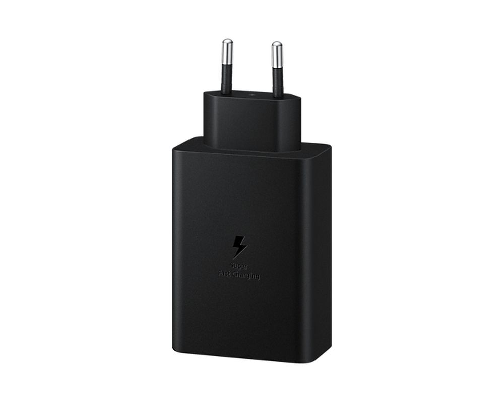 Samsung Trio hálózati töltő adapter 65W fekete (EP-T6530NBE)-1