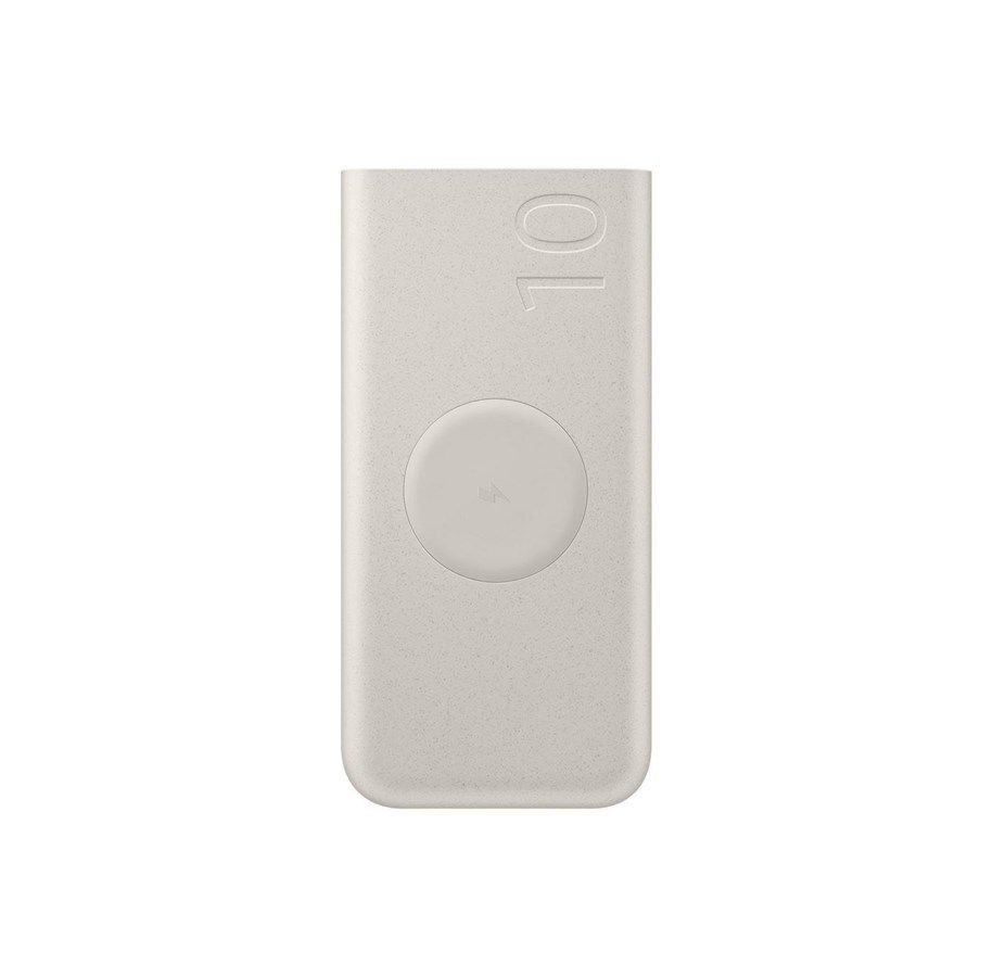 Samsung Vezeték nélküli Powerbank 2x USB-C 25W 10000mAh Bézs gyári (EB-U2510XUEGEU)-0