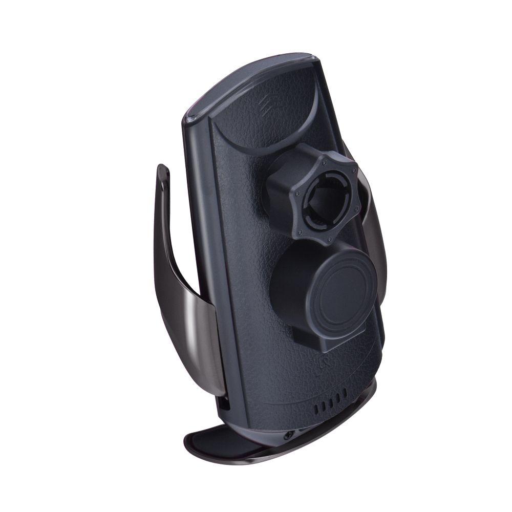 FORCELL autós tartó vezeték nélküli töltéssel automata érzékelővel + mágneses adapterekkel HS1 15W fekete-9