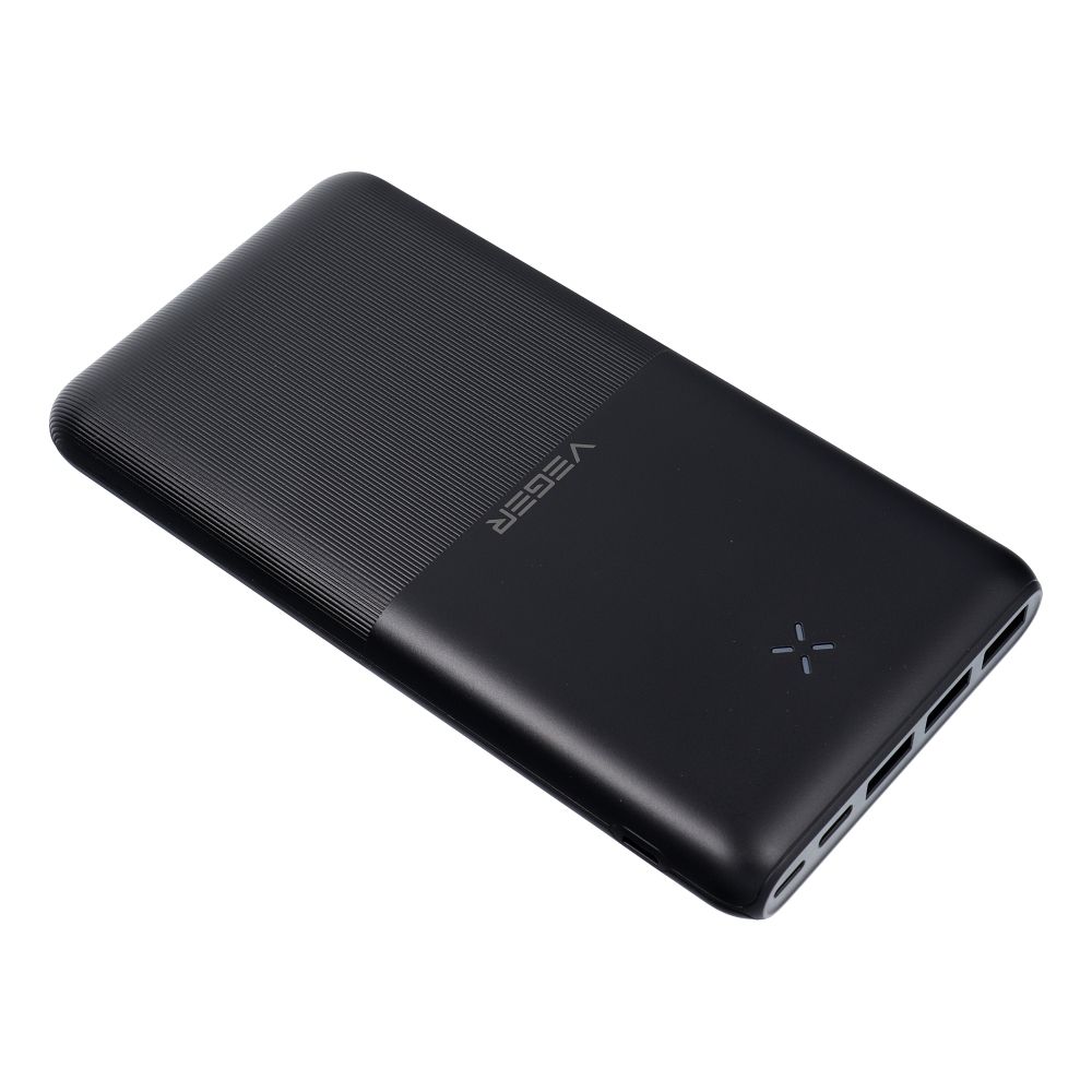 VEGER powerbank 20000 mAh PD QC3.0 3A 20W S22 (W2060) fekete-1