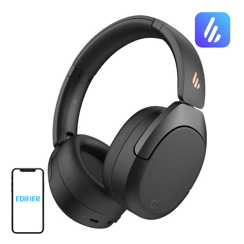 Edifier W830NB vezeték nélküli fejhallgató (fekete)-0