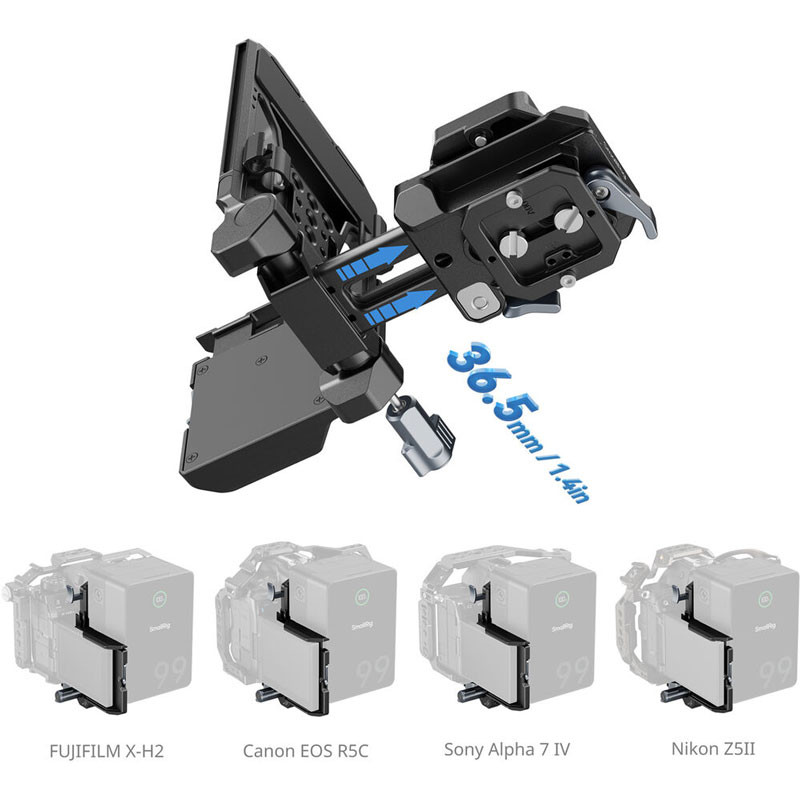 Smallrig 5315 V-Mount Battery Mount Plate Kit Pro-6