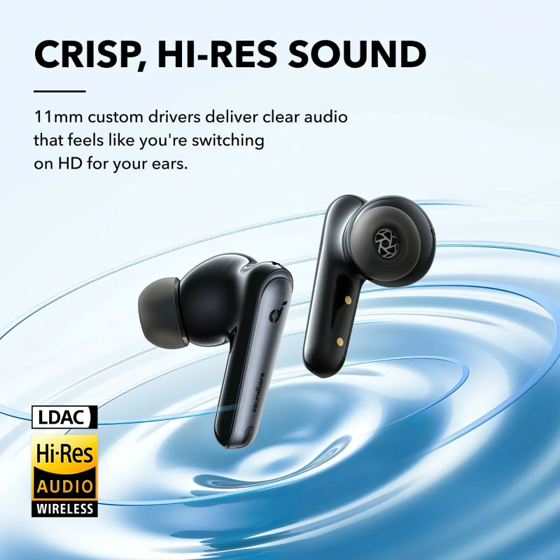 Anker SoundCore Liberty 4 NC, Fekete A3947G11 Vezeték nélküli fülhallgató, bluetooth headset-2